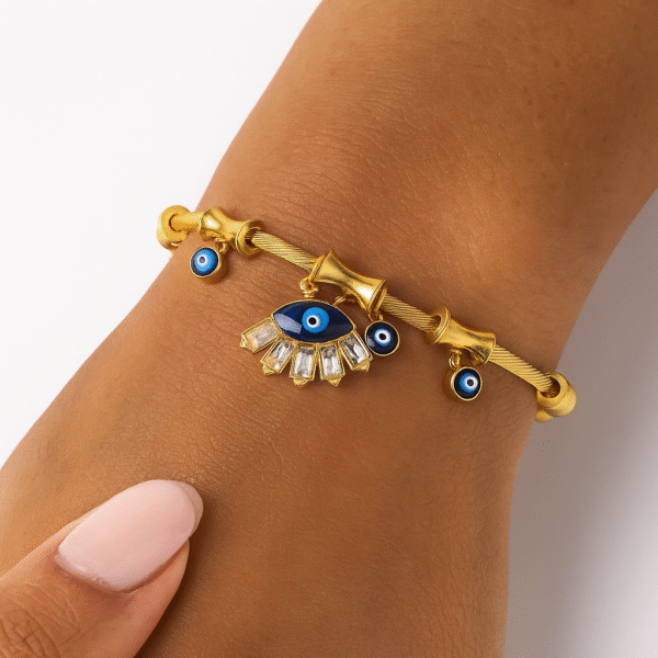 Bracelet on Model's Hand