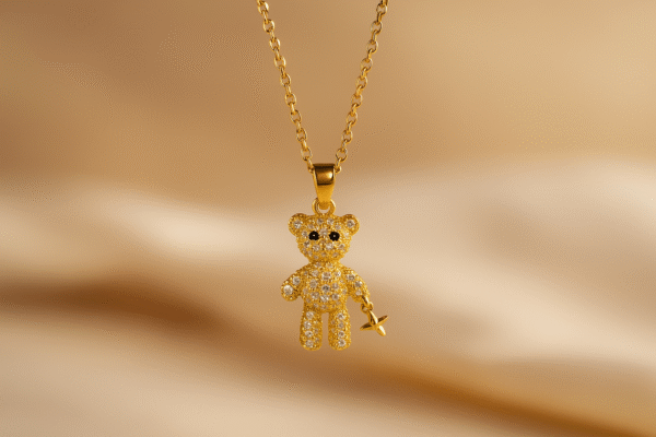 Crystal Teddy Pendant - Image 5