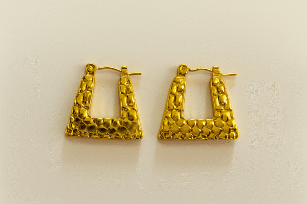 Modern Square Hoops - Image 2