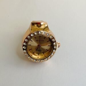 Rose Gold Finger Watch